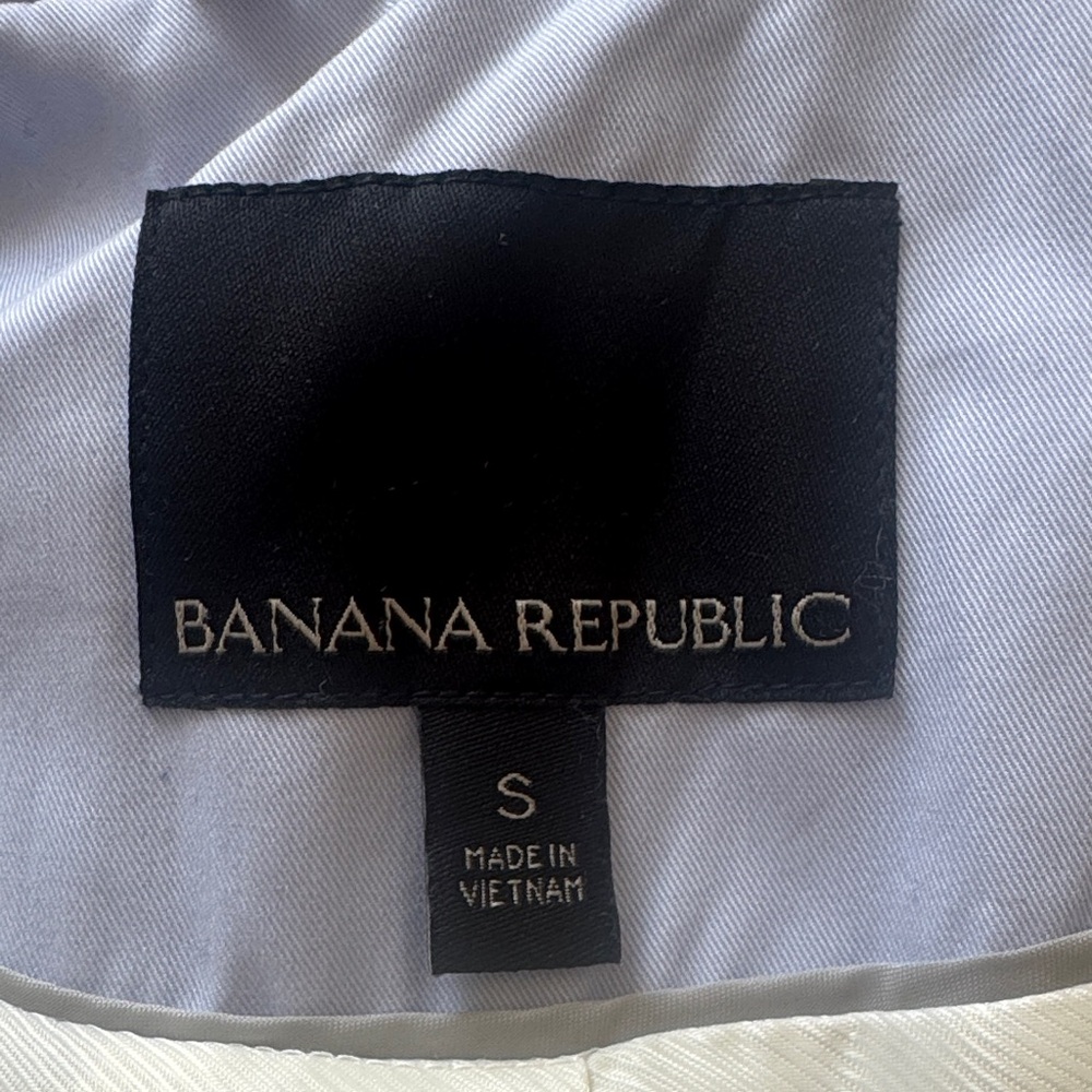 Banana Republic Sky Blue Trench Coat - Picture 2 of 5
